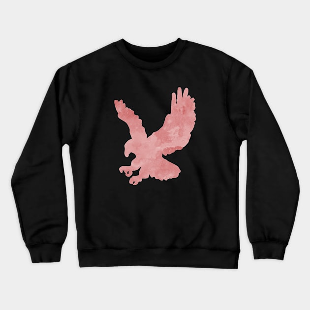 Red Eagle Crewneck Sweatshirt by TheJollyMarten